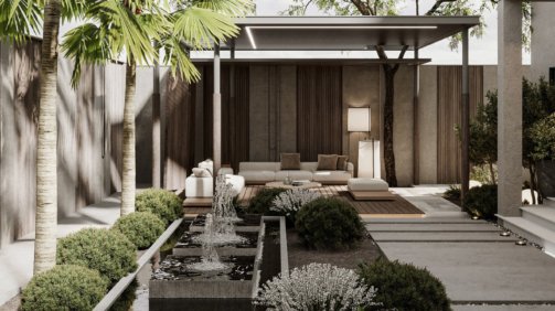 modern villa